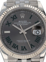 40331: Rolex Datejust 36, "Wimbledon" Dial, Ref. 126234, 2023 Full Set