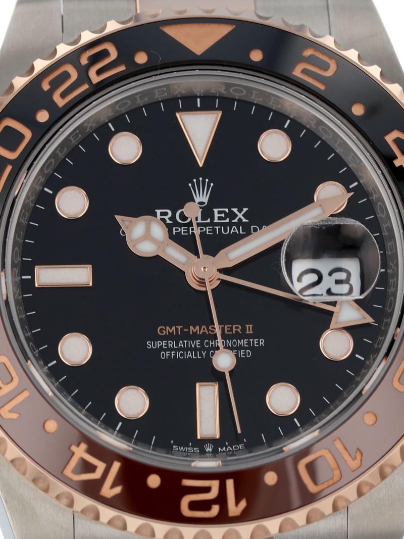 41059: Rolex GMT-Master II "Root Beer", Ref. 126711CHNR, 2023 Full Set