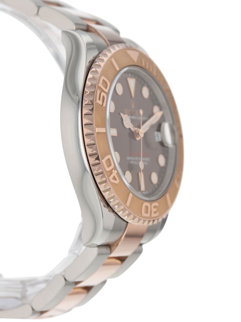 40929: Rolex Mid-Size Yacht-Master 37, Ref. 268621, Box and 2018 Card