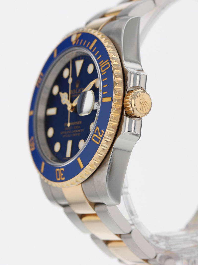 40942: Rolex Submariner 40, Ref. 116613LB, Box and Card 2018
