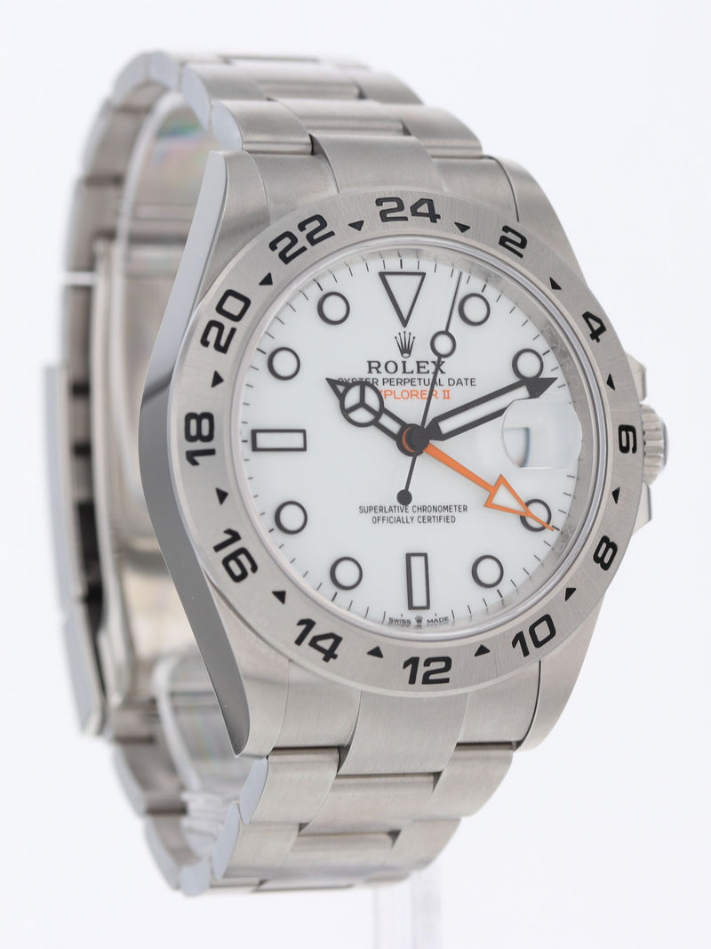 41208: Rolex Explorer II 42 "Polar", Ref. 226570, Box and 2025 Card