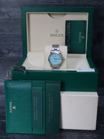 41180: Rolex Ladies Oyster Perpetual 31, Ref. 277200, Turquoise Dial, 2022 Full Set