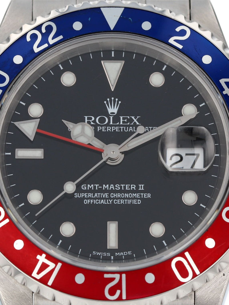 41168: Rolex GMT-Master II "Pepsi", Ref. 16710, Circa 2000