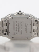 J41080: Cartier Stainless Steel Medium Panther, WSPN0007, Box and Card