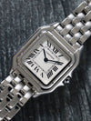 J41080: Cartier Stainless Steel Medium Panther, WSPN0007, Box and Card