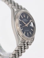 41050: Rolex Datejust 36, Ref. 126234, Full Set 2021 + 2025 CPO Card
