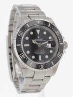 (RESERVED) 41065: Rolex Red Anniversary Sea-Dweller, 126600, 2017 Full Set