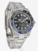 40259: Rolex GMT-Master II "Batman", Ref. 126710BLNR, Box and 2021 Card