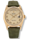 41102: Rolex 18k Yellow Gold Day-Date, Ref. 18238, Circa 1993
