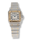 40908: Cartier Ladies Small Santos Galbee, Quartz, Ref. W20012C4, Cartier Papers