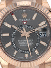 M41219: Rolex 18k Rose Gold Sky-Dweller, Ref 326235, 2021 Full Set, New Old Stock