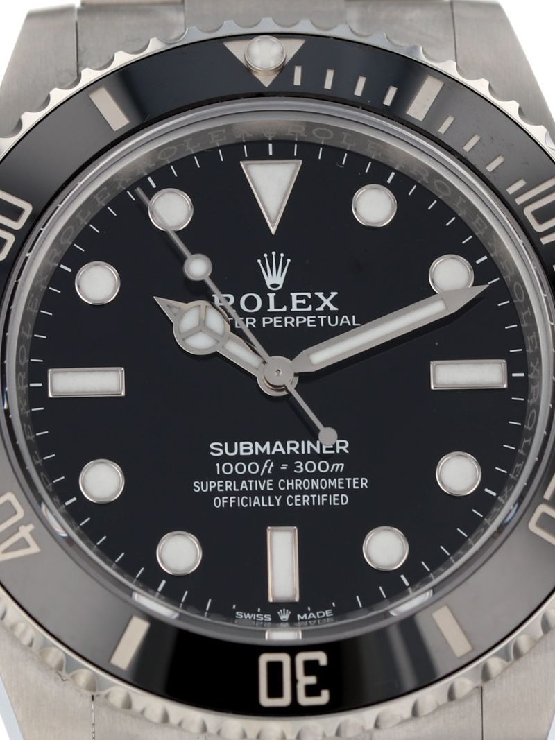 41071: Rolex Submariner 41 "No Date", Ref. 124060, 2025 Full Set LIKE NEW