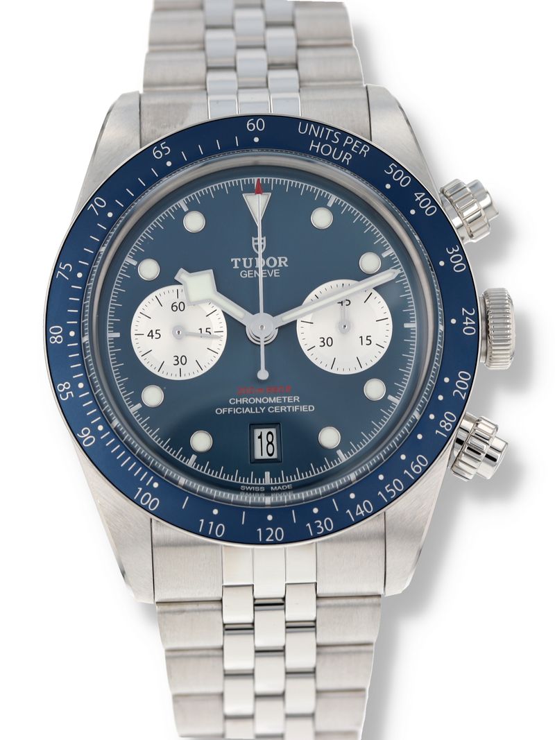 40914: Tudor Black Bay Chronograph, Ref. 79360B, 2024 Full Set