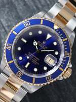 41118: Rolex Submariner 40, Ref. 16613, 2025 Rolex Service Card