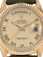41102: Rolex 18k Yellow Gold Day-Date, Ref. 18238, Circa 1993