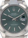 40183: Rolex Datejust 41, Ref. 126300, 2024 Full Set UNWORN