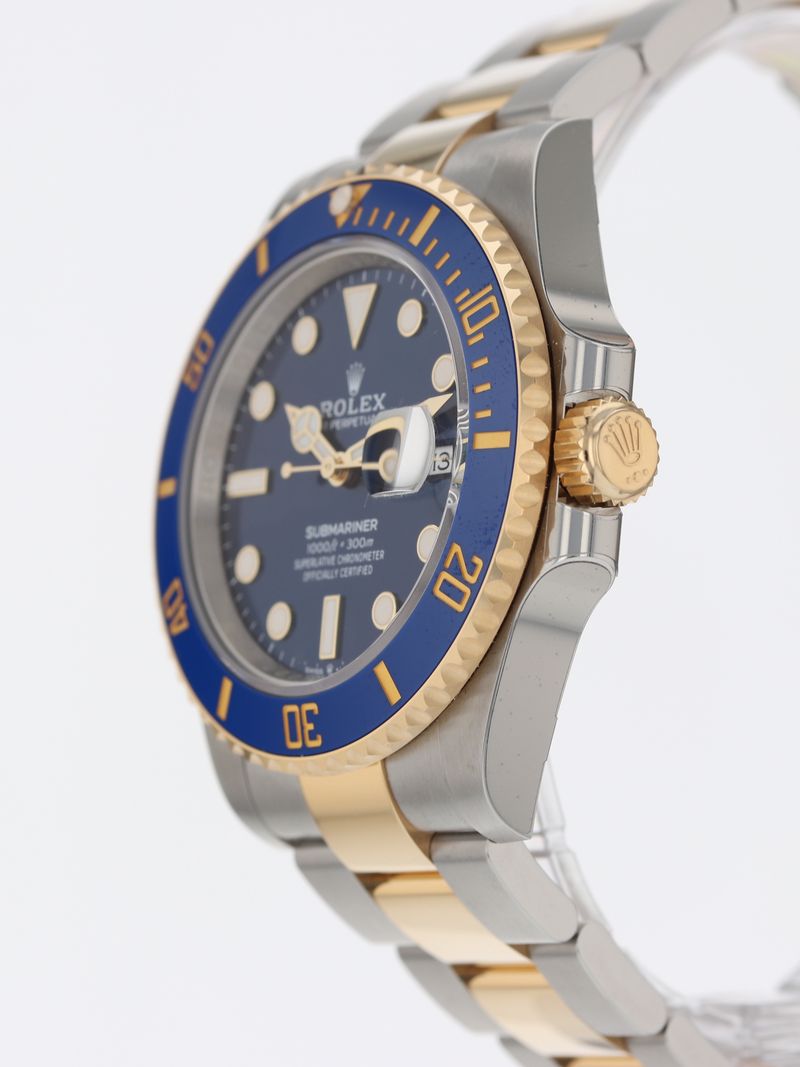 40309: Rolex Submariner 41, Ref. 126613LB, Box and 2024 Card UNWORN