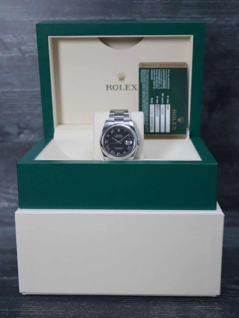 41061: Rolex Datejust 36, Ref. 116200, Box and 2007 Card