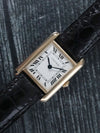 41128: Cartier 18k Small Tank Louis, Quartz, Ref. 86601