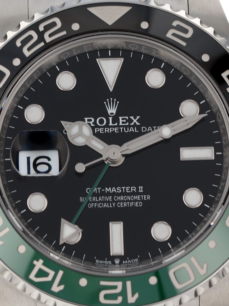 41134: Rolex GMT-Master II "Sprite", Ref. 126720VTNR, 2025 Full Set UNWORN