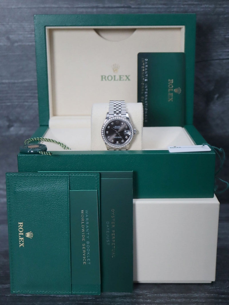 40919: Rolex Ladies Datejust 31, Ref. 278384RBR, 2024 Full Set
