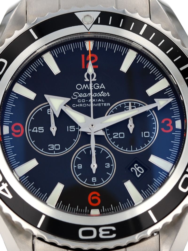 40896: Omega Seamaster Planet Ocean 600M, Ref. 2210.51.00, Box and 2007 Card