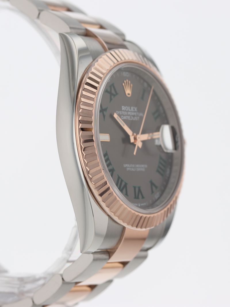 41088: Rolex Datejust 41 "Wimbledon", Ref. 126331, Rolex Box & Booklets