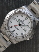 40162: Rolex Explorer II "Polar", Ref. 16570, Box & Papers, Factory Sevice Card 2019