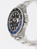 (T) 40933: Rolex GMT-Master II "Batman", Ref. 126710BLNR, Box and 2024 Card