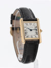 41128: Cartier 18k Small Tank Louis, Quartz, Ref. 86601