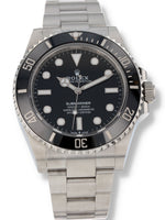 41001: Rolex Submariner 41 "No Date", Ref. 124060, 2024 Full Set