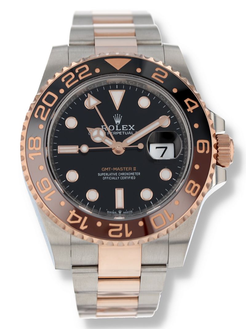 41205: Rolex GMT-Master II "Root Beer", Ref. 126711CHNR, Box and 2025 Card LIKE NEW