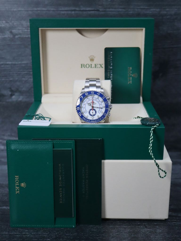 40989: Rolex Yacht-Master II, Ref. 116680, 2021 Full Set