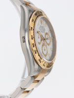 41152: Rolex Stainless Steel and 18k Yellow Gold Daytona, Ref. 116503, 2022 Full Set, NEW OLD STOCK