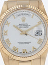 41302: Rolex 18k Yellow Gold Day-Date 36, Ref. 118238 Box and 2006 Papers