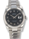41061: Rolex Datejust 36, Ref. 116200, Box and 2007 Card