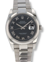 41061: Rolex Datejust 36, Ref. 116200, Box and 2007 Card