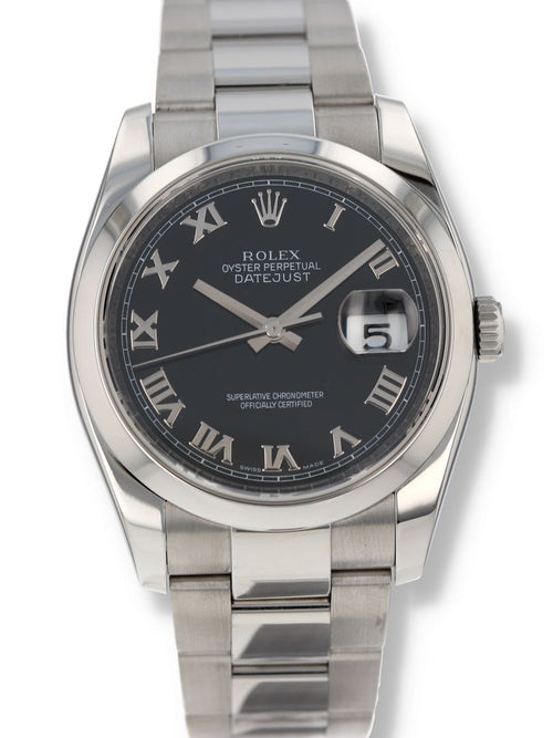 41061: Rolex Datejust 36, Ref. 116200, Box and 2007 Card