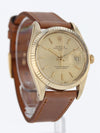 40306: Rolex 14k Yellow Gold Date, 15037, Circa 1986