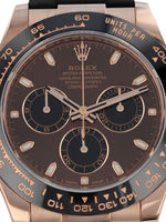 40870: Rolex 18k Rose Gold Daytona, Ref. 116515LN, 2023 Full Set