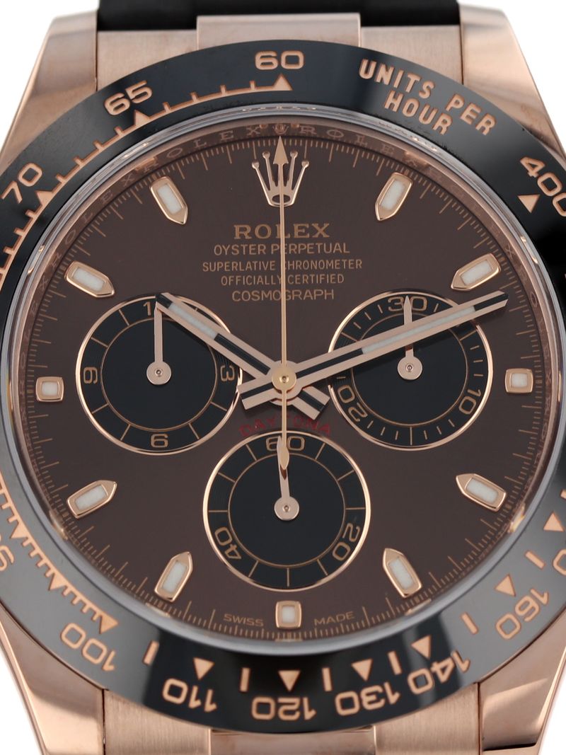 40870: Rolex 18k Rose Gold Daytona, Ref. 116515LN, 2023 Full Set