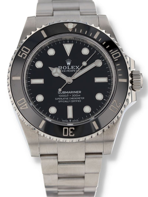 40175: Rolex Submariner 41 "No Date", Ref. 124060, 2021 Full Set