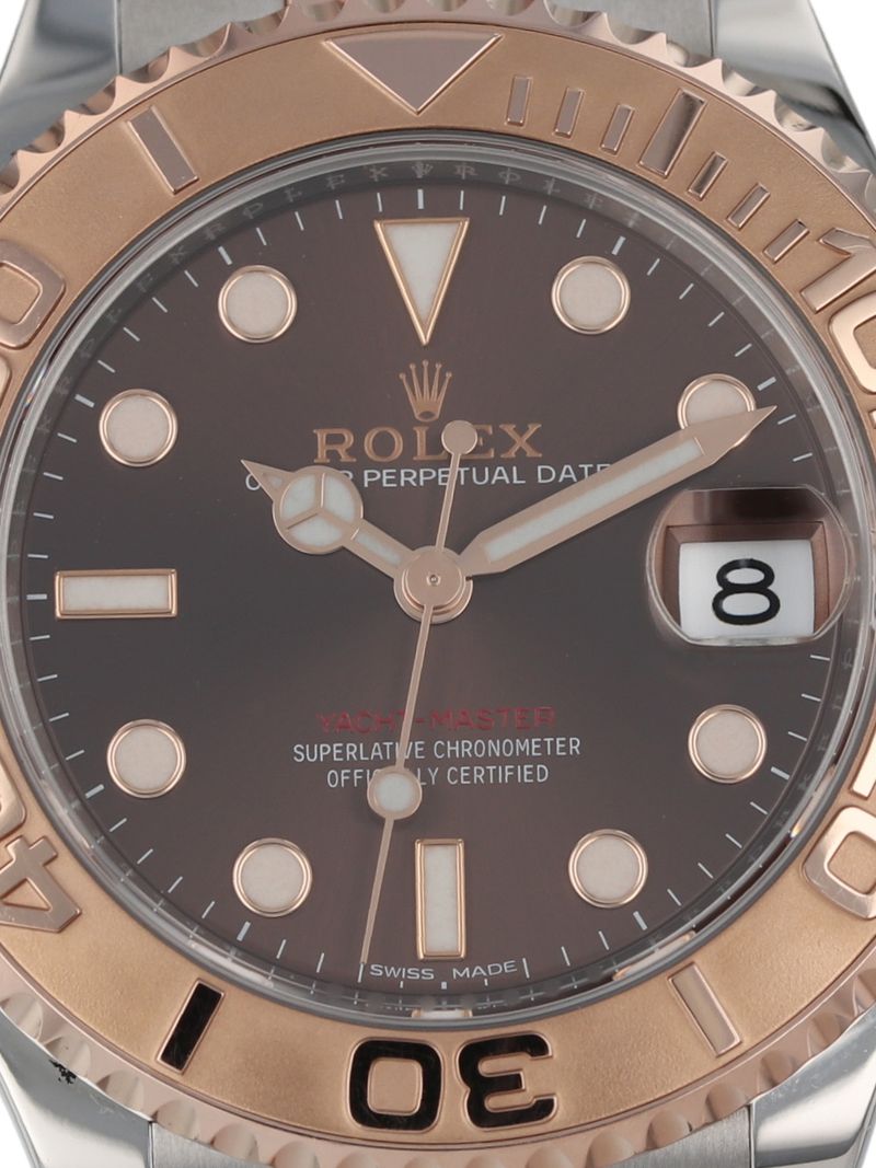 40929: Rolex Mid-Size Yacht-Master 37, Ref. 268621, Box and 2018 Card