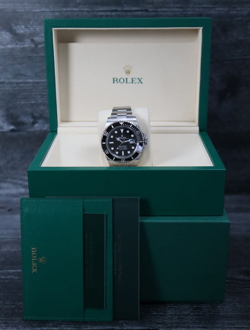 41308: Rolex Submariner 41, Ref. 126610LN, 2025 Full Set UNWORN