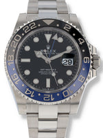 40259: Rolex GMT-Master II "Batman", Ref. 126710BLNR, Box and 2021 Card