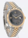 41288: Rolex Datejust 41, "Wimbledon" Dial, Ref. 126333, Full Set 2019