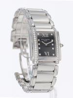 (Sold) 41170: Patek Philippe Stainless Steel Lady 24, Quartz, Ref. 4910/10A
