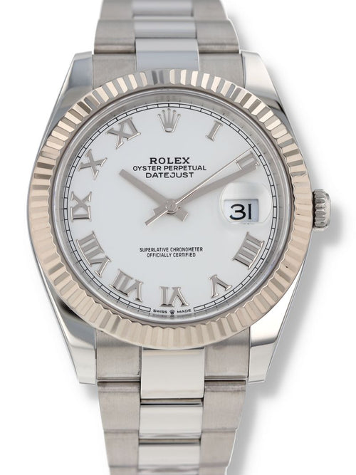 41039: Rolex Datejust 41, Ref. 126334, Box and 2022 Card