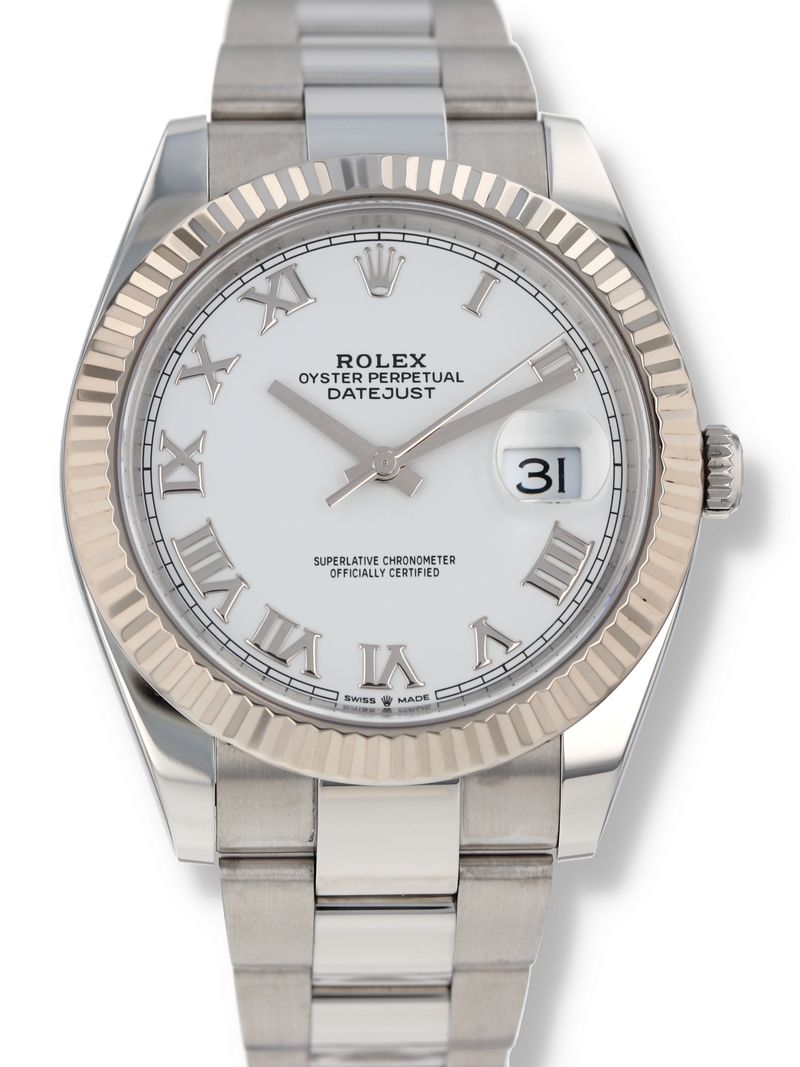 41039: Rolex Datejust 41, Ref. 126334, Box and 2022 Card