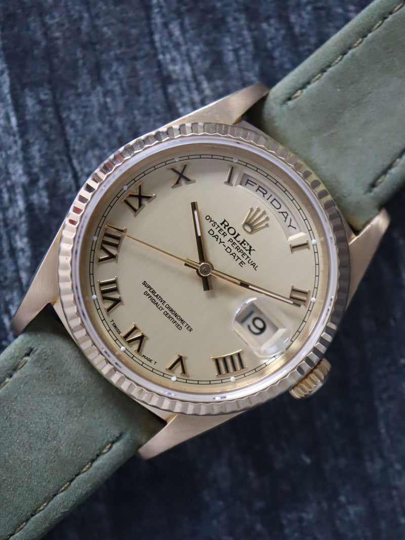 41102: Rolex 18k Yellow Gold Day-Date, Ref. 18238, Circa 1993